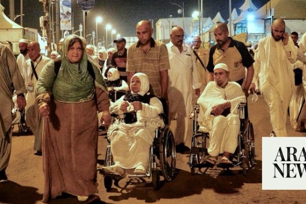 Wheelchairs enable disabled pilgrims to perform Hajj