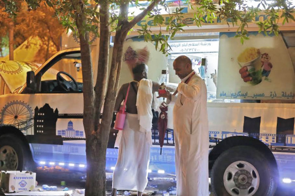 Food trucks serve in holy places for first time