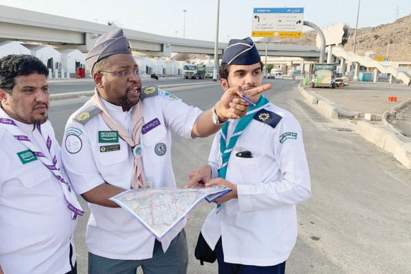 Honor to serve: Saudi boy scouts are always there to help during Hajj