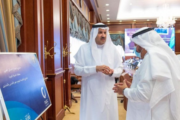 Madinah governor opens water treatment project