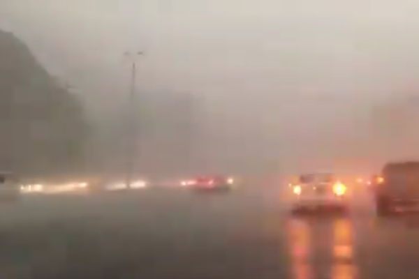 Heavy rains and bad weather hit Makkah and Madinah in Saudi Arabia