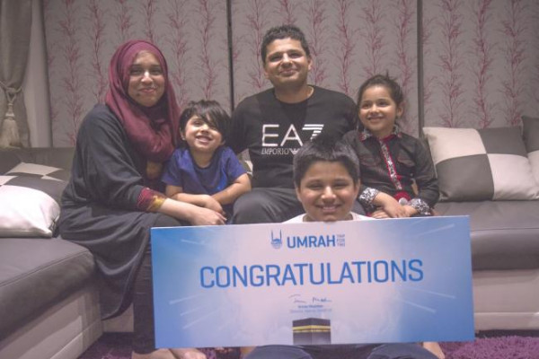 Inspiring mum wins journey of a lifetime to Makkah and Madinah