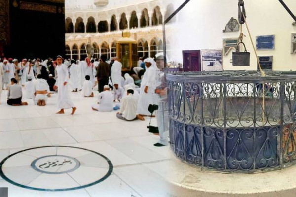 The well of blessed water that never dries out