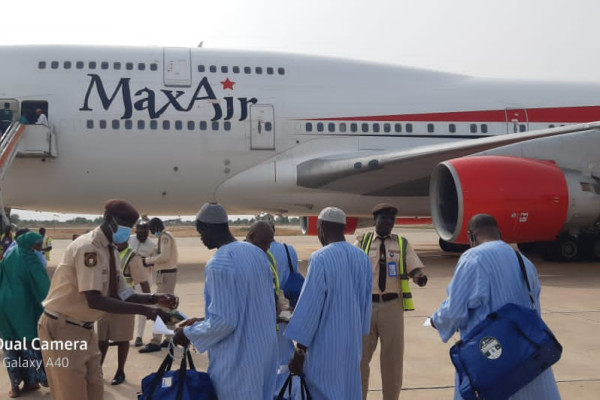 2022 Hajj: President Buhari flags off maiden flight for 43,000 intending pilgrims