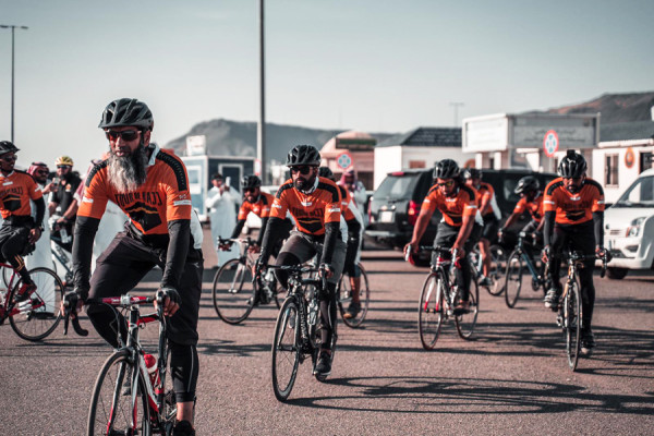 Britons pedal from London to Makkah to perform Hajj, raise funds for charity