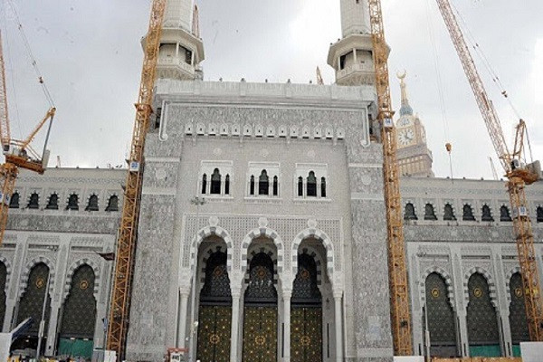 Masjid al-Haram’s Biggest Gate Under Construction
