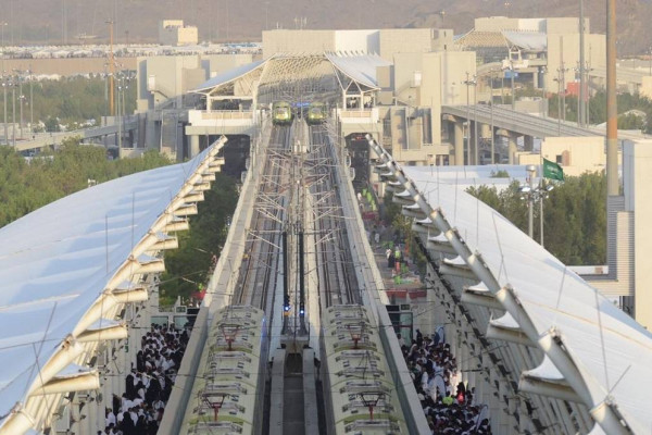 Al Mashaaer Metro transports over one million pilgrims in 45 hours