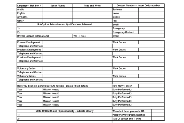 SAHUC releases Hajj volunteer applications