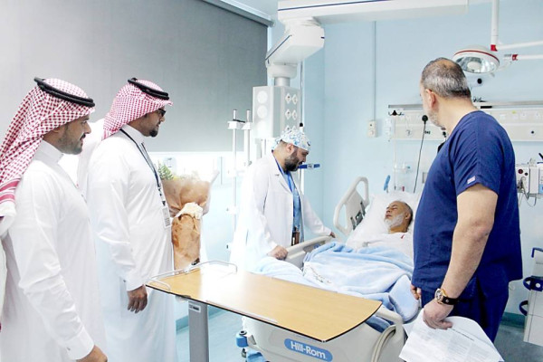 British visitor stable after urgent heart procedure