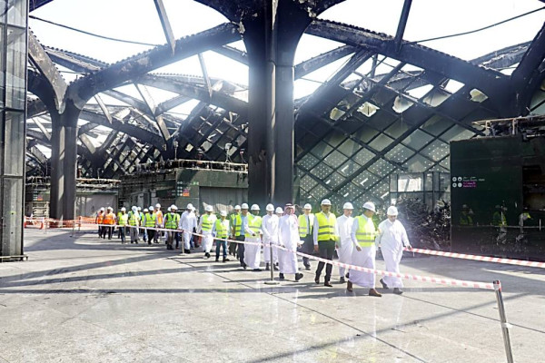 Transport minister inspects Haramain railway stations