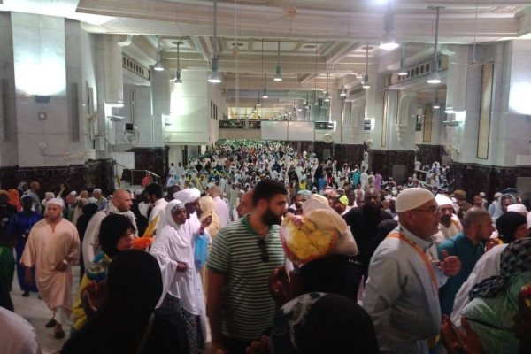 Over 232,000 pilgrims have come from Europe, America and Australia