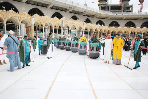 Two Holy Mosques in Saudi Arabia ready to confront health epidemics