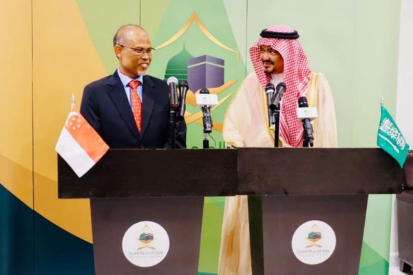 Masagos appeals to Saudi Arabia for more spots for Singaporean pilgrims to perform haj