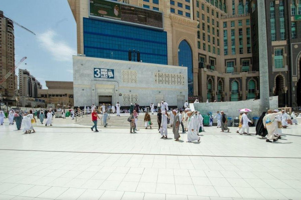 Makkah’s Grand Mosque courtyard extension project nears completion