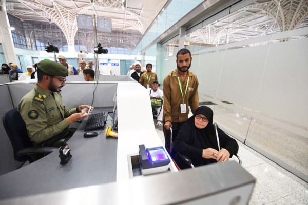 Flights from Madinah airport for departing Hajj pilgrims continue