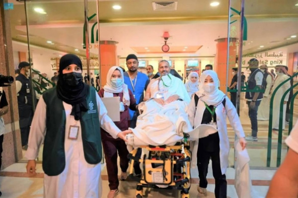Hajj pilgrims hospitalized in Madinah transferred to Holy Sites