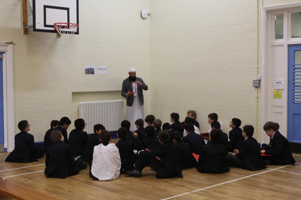 Young people enjoyed learning about Hajj, the Muslim pilgrimage to Mecca
