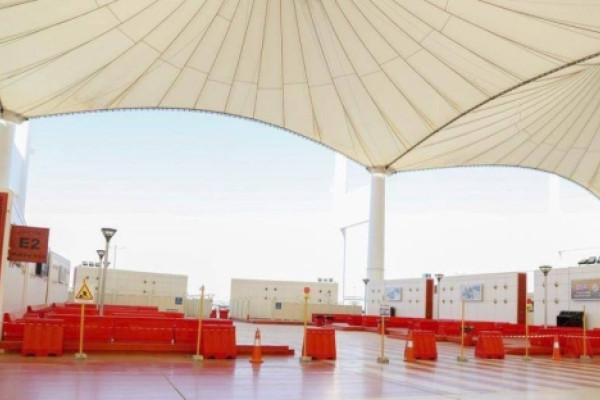 Exceptional calm grips Jeddah Hajj terminal for first time in 40 years