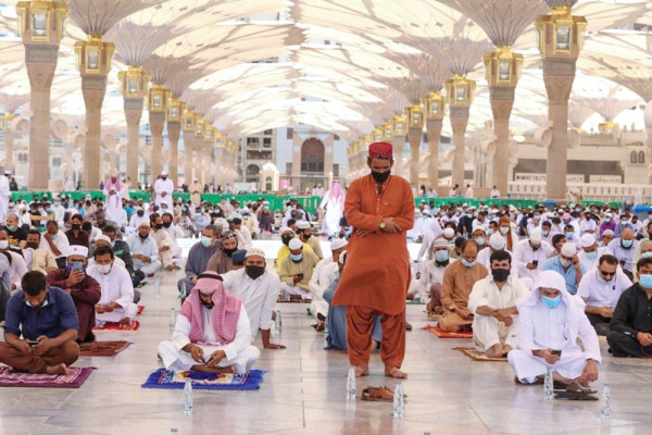 Last Friday prayer for Hijri year 1441 performed at Prophet’s Mosque