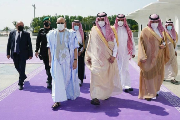 Mauritania president arrives to perform Umrah