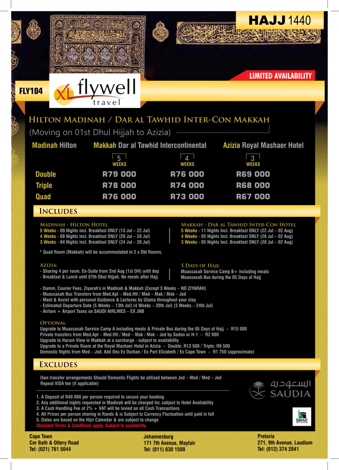 flywell-travel-fly104-3-weeks-hajj-2019-packages-south-africa