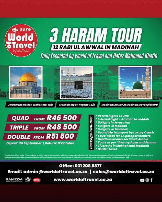3 haram tour 2022