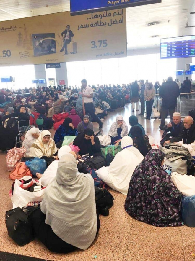 Jeddah airport jampacked with Umrah performers